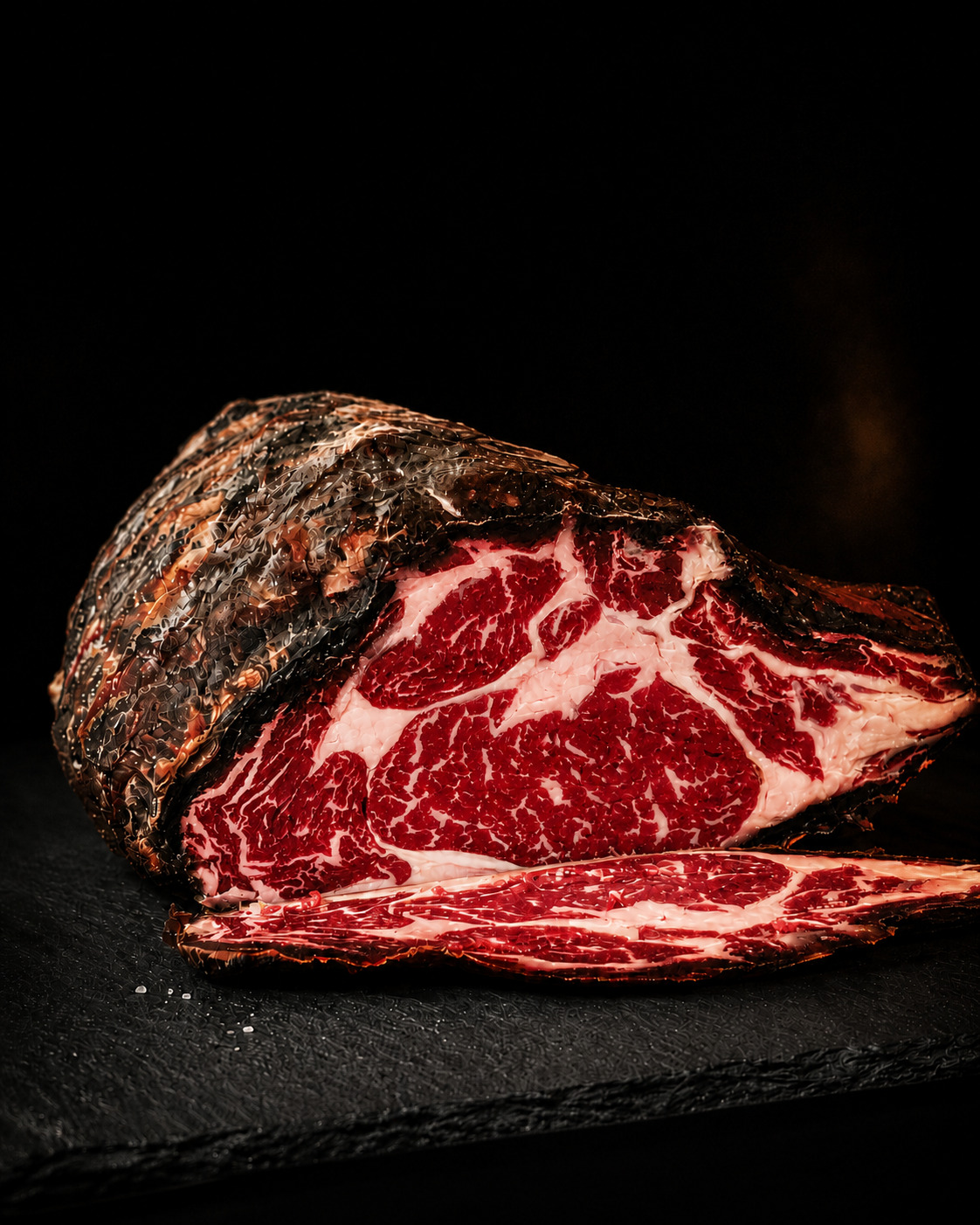 Dry aged ribeye hos Trondheim Biffhus på Sluppen